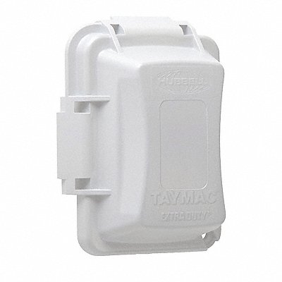 RACO MM420W While In Use Cover 2-3/4 D 1 Gang White
