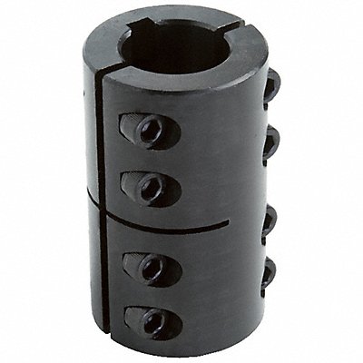 CLIMAX METAL PRODUCTS 2ISCC137137KW Rigid Shaft Coupling Clamp 3-5/8 L