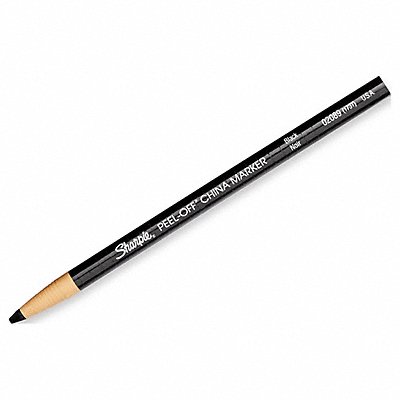 SHARPIE 2089 F8722 Peel-Off China Marker Standard Blk PK12