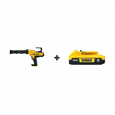 DEWALT DCE560BDCB203 Caulk Gun Kit 20V DC 10 oz Open Frame