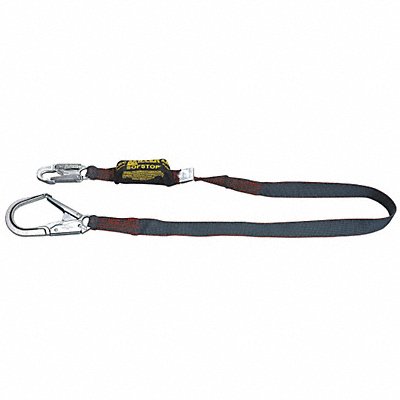 HONEYWELL MILLER 913KRZ76FTBK Shock Absorbing Lanyard Black