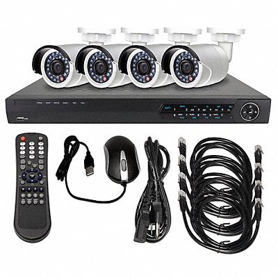 LTS LTN0441K4B CCTV Kit All In One 12VDC 1 TB