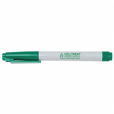 CELLTREAT 229405 Tube Marker Fine Green PK5