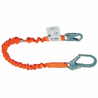 HONEYWELL MILLER T5112SSZ76FTAF Shock-Absorbing Lanyard Orange
