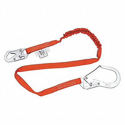 HONEYWELL MILLER T5112Z76FTAF Shock-Absorbing Lanyard Black