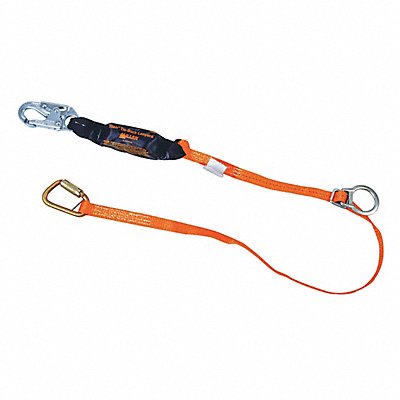HONEYWELL MILLER T6111TBZ76FTAF Shock-Absorbing Lanyard Orange
