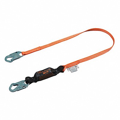 HONEYWELL MILLER T6111Z76FTAF Shock-Absorbing Lanyard Orange