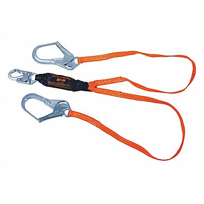 HONEYWELL MILLER T6122Z76FTAF Shock-Absorbing Lanyard Orange