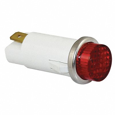 GRAINGER 20C855 Raised Panel Light Red 120 V AC