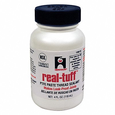 HERCULES 15615 Pipe Thread Sealant 4.8038 fl oz White