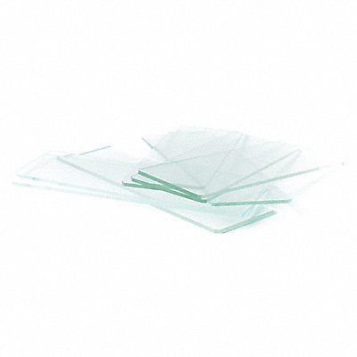 LAB SAFETY SUPPLY 20F865 Microscope Slide Clear PK72