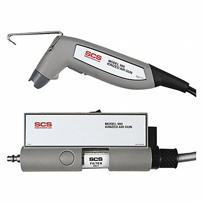 SCS 980E Ionizing Air Gun 65 psi 1/4 NPT Male