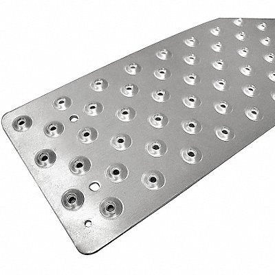 HANDI RAMP NST103730SL0 K7760 Stair Tread Cover Silver 30in W Aluminum