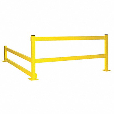 BLUFF MPBP20YEL Inline Post 11 ga. Steel Lift-Out Yellow