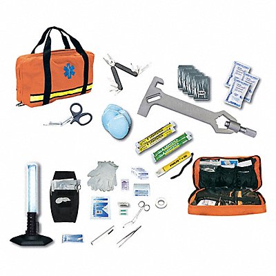 EMI 471 Disaster Response Kit 63 Piece Orange