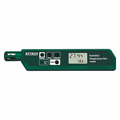 EXTECH 445580NIST Hygro-Thermometer Pen Humidity/Temp