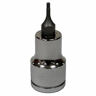WESTWARD 20HW83 Socket Bit Steel 3/8 in TpSz 2 mm