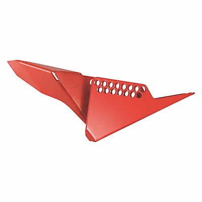 MASTER LOCK S3477 Ball Valve Lockout Red Metal