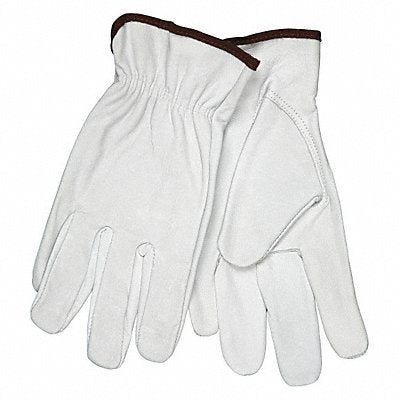 MCR SAFETY 3613XL H7876 Leather Gloves White XL PR