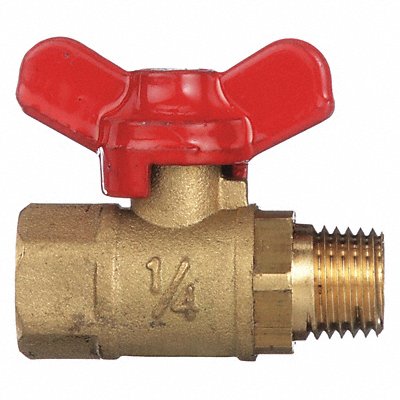 WINTERS SMV532LF Manual 2-Way Ball Valve NPT Forged Brass