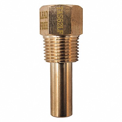 WINTERS TAS62LF Thermowell Stepped 1.3 In Insrt Depth