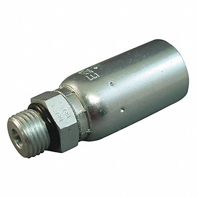 KURT MB0606 Crimp Fitting Straight 3/8 ID ORB