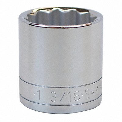 SK PROFESSIONAL TOOLS 40138 Socket Steel Chrome 1 3/16 in
