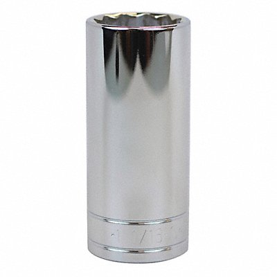 SK PROFESSIONAL TOOLS 40834 Socket Steel Chrome 1 1/16 in