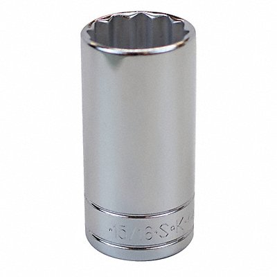 SK PROFESSIONAL TOOLS 42430 Socket Steel Chrome 15/16 in