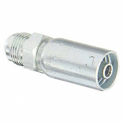KURT MJ0810 Crimp Fitting Straight 1/2 ID JIC