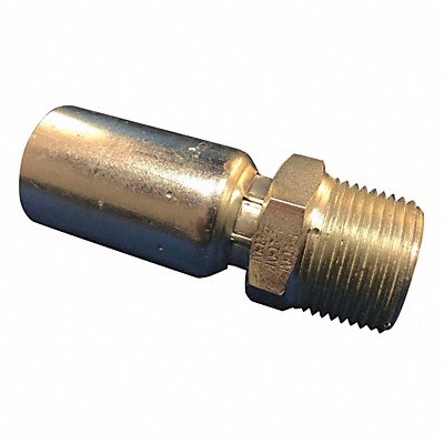 KURT MP1216 Crimp Fitting Straight 3/4 ID NPT