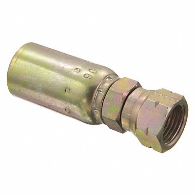KURT FSX1212 Crimp Fitting Straight 3/4 ID ORS