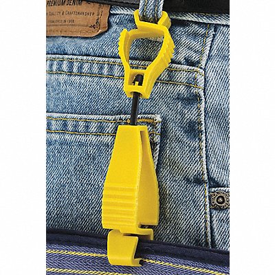 GLOVE GUARD 1939YW Glove Guard Clip Yellow Blank