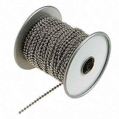 LUCKY LINE PRODUCTS 32300 Ball Chain No 8 Silver