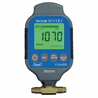 SUPCO VG640D Vacuum Gaugee Digital 0 to 19000 Microns