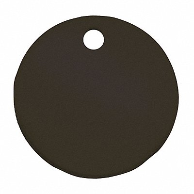C.H. HANSON 43015 Blank Tag Aluminum 3in H 3in W Black PK5