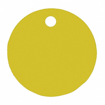C.H. HANSON 43007 Blank Tag Aluminum 1in H 1in W Gold PK5