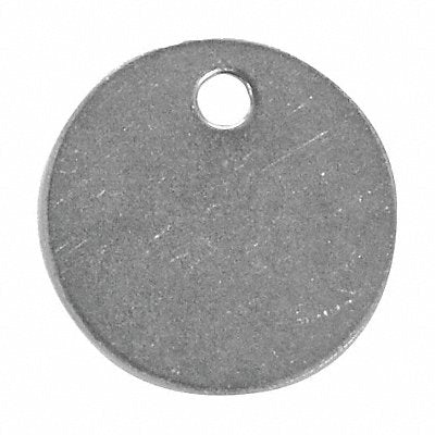 C.H. HANSON 43125 Blank Tag SS 1 1/2in H 1 1/2in W PK25