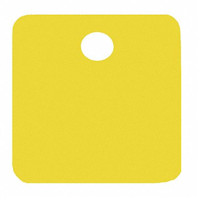 C.H. HANSON 43089 Blank Tag Alum 1 1/4in H 1 1/4in W PK5