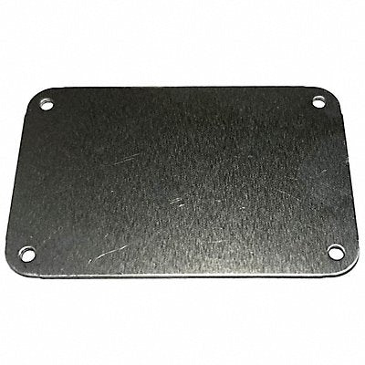 C.H. HANSON 43185 Blank Tag Alum 2in H 3in W Silver PK5