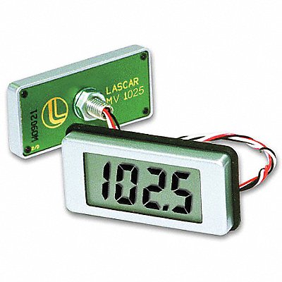LASCAR EMV1025S01 Voltmeter 4 Digit Drill Mount 200mV