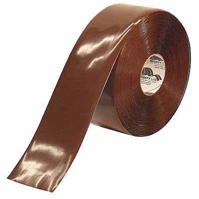 MIGHTY LINE 4RBRN E3477 Floor Tape Brown 4 inx100 ft Roll
