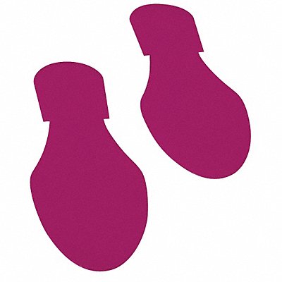 MIGHTY LINE PFTPRT K3735 Floor Tape Purple 3.5inx9.5in Foot PK50