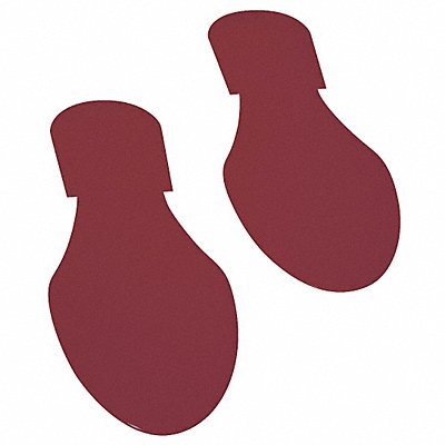 MIGHTY LINE BRNFTPRT K3735 Floor Tape Brown 3.5 inx9.5 in Foot PK50