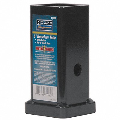 REESE 11080 Receiver Tube Steel 6 in