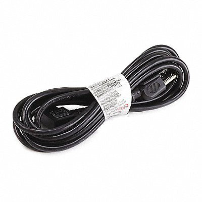 GRAINGER 20PX02ID PC Pwr Cord 5-15P IEC C13 10 ft Blk 10A