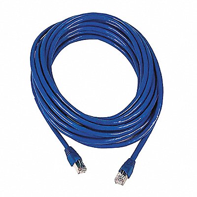 MONOPRICE 8603 Patch Cord Cat 6A Booted Blue 30 ft.