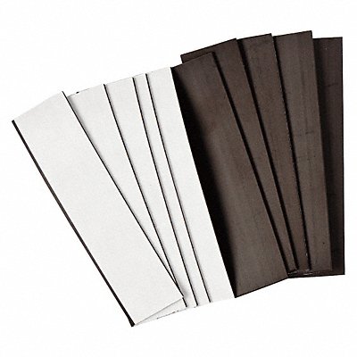 BRADY 58301 Magnetic Strip 4in. L x 1in. W PK10