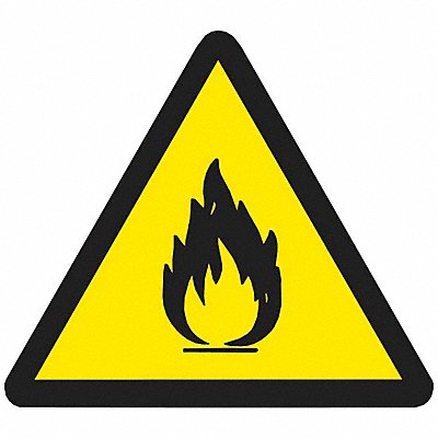 BRADY 60203 Warning Labels 2inHx2inW Vinyl PK10