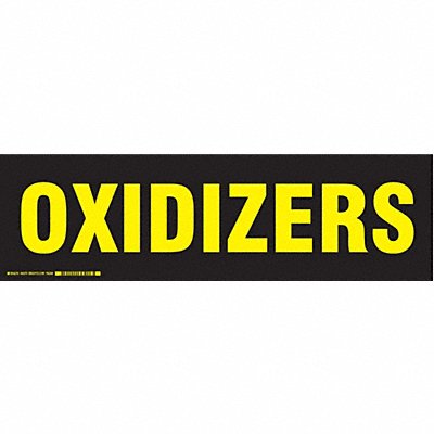 BRADY 60275 Label 7 in x 24 in Polyester